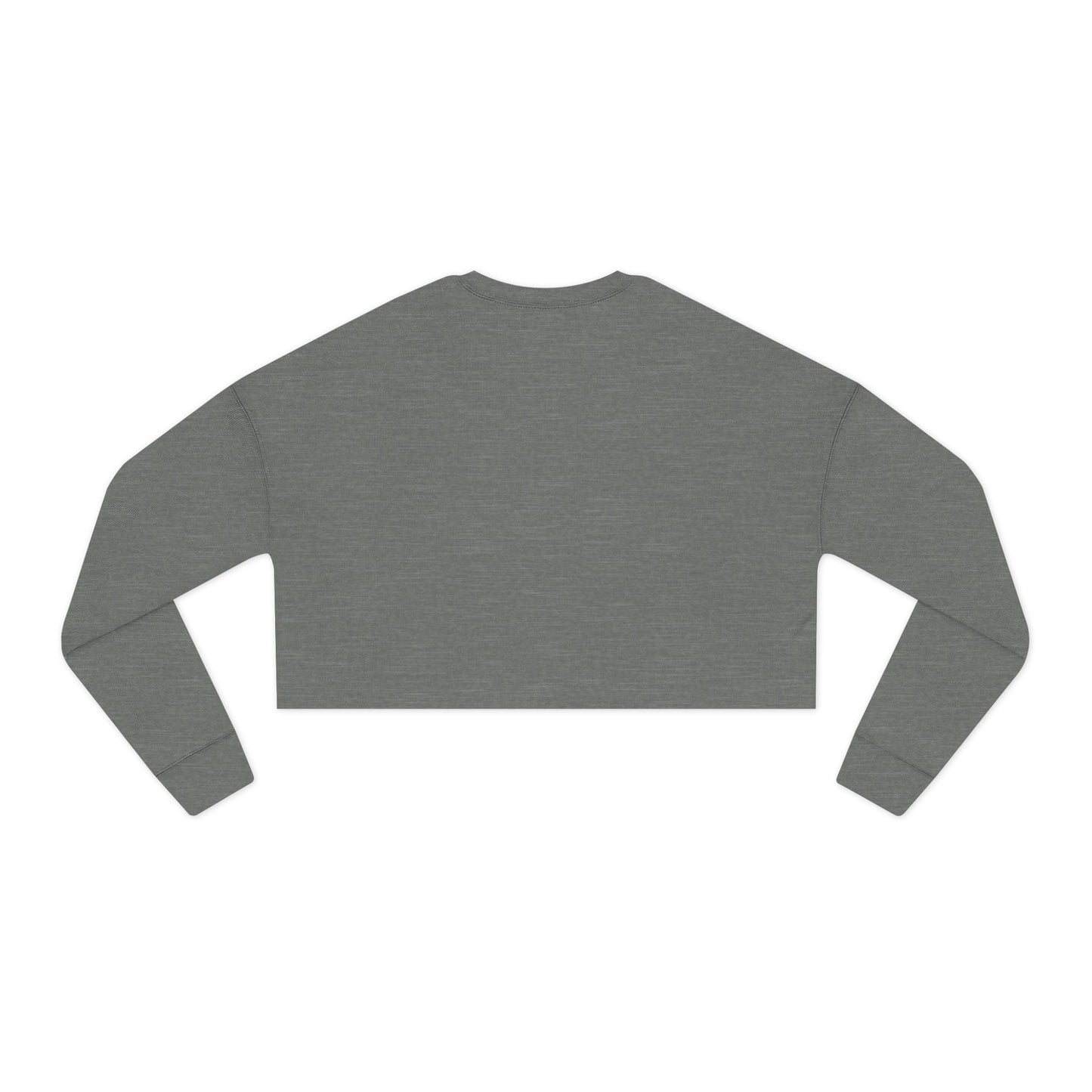 Tovolea Ladies Deep Heather Cropped Sweatshirt