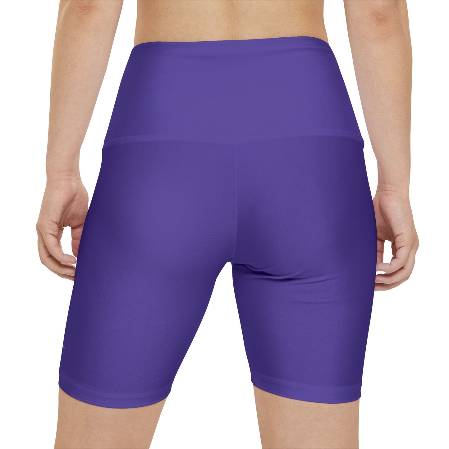 Flow Women's Turquoise High-Waisted Performance Gym Shorts