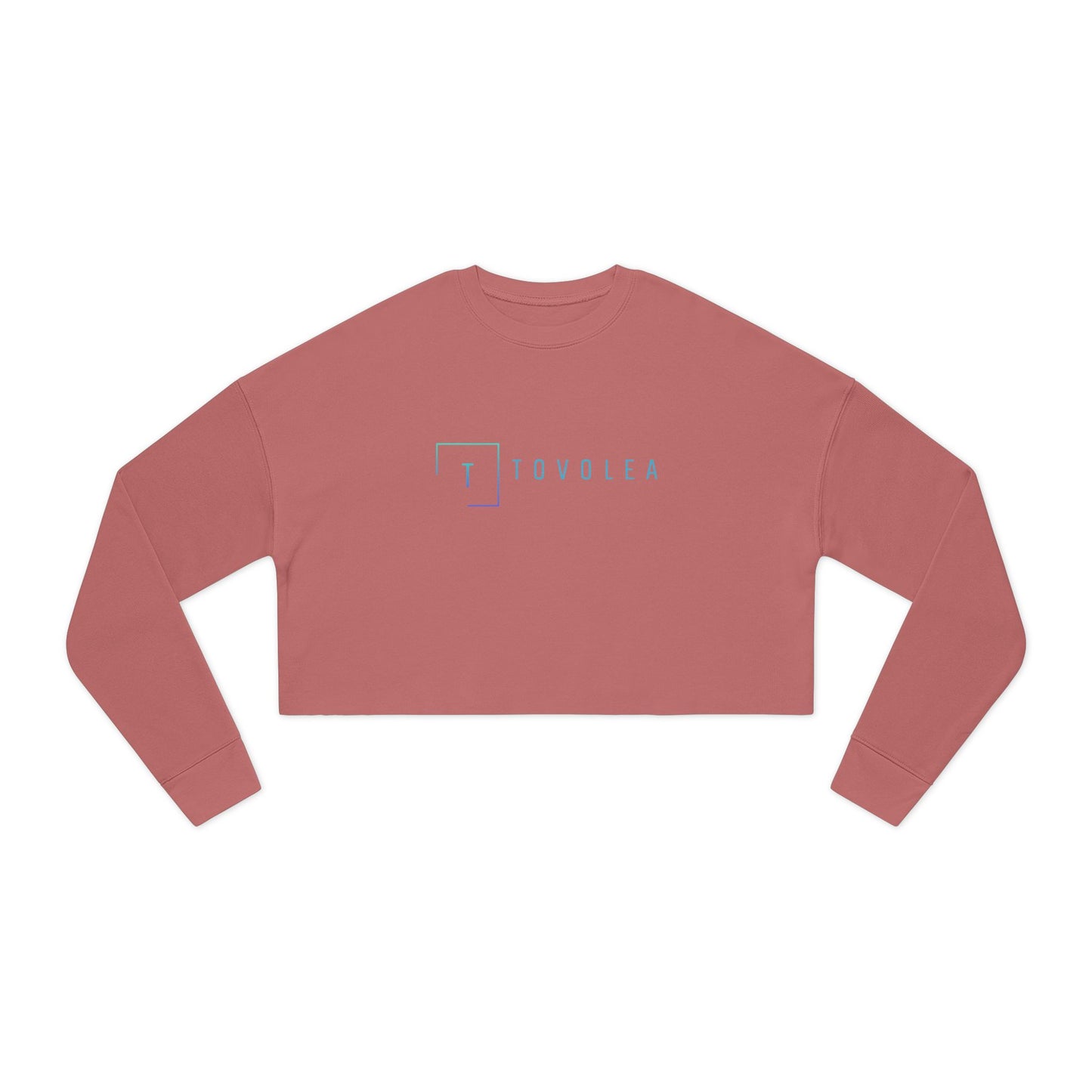 Mauve Cropped Sweatshirt