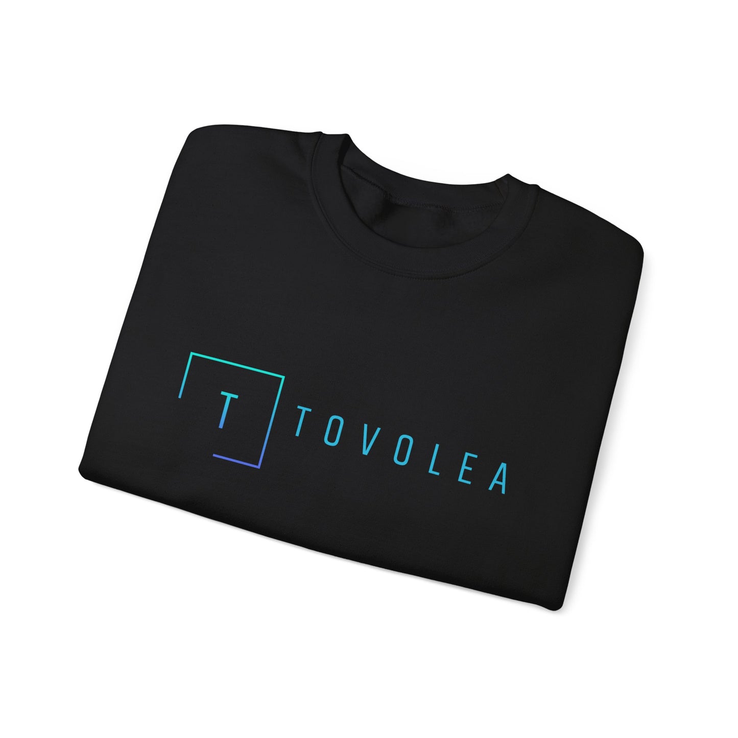 Tovolea Gents Black Crewneck Sweatshirt