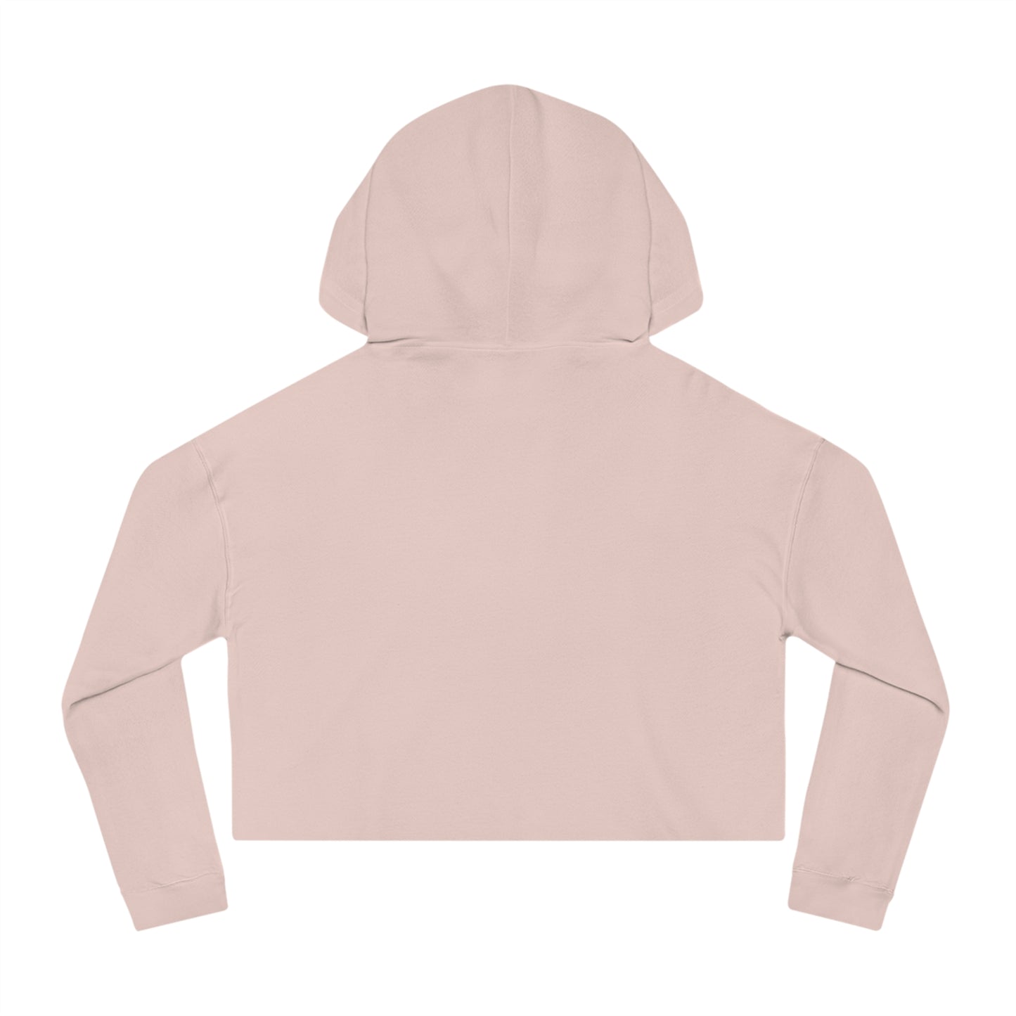 Tovolea Ladies Blush Cropped Hooded Sweatshirt