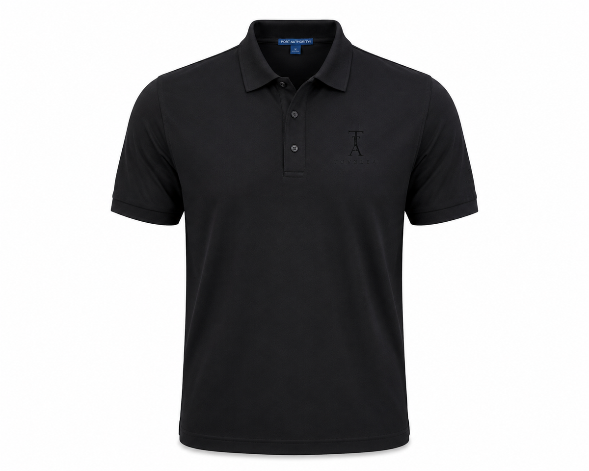 Embroidered Sand Polo Shirt - Available in Navy, Red, White & Black