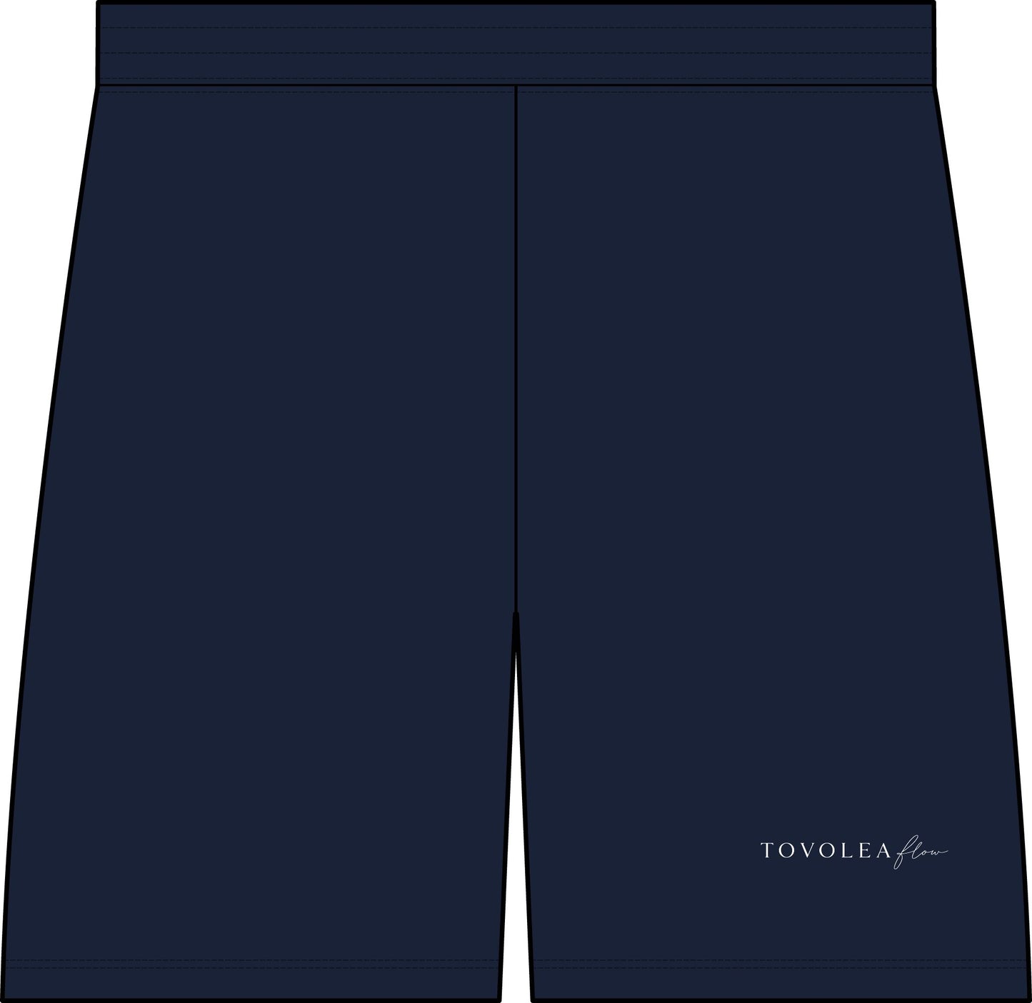 Flow 7" Performance Shorts Mens — Lightweight Training Shorts Black / Blue