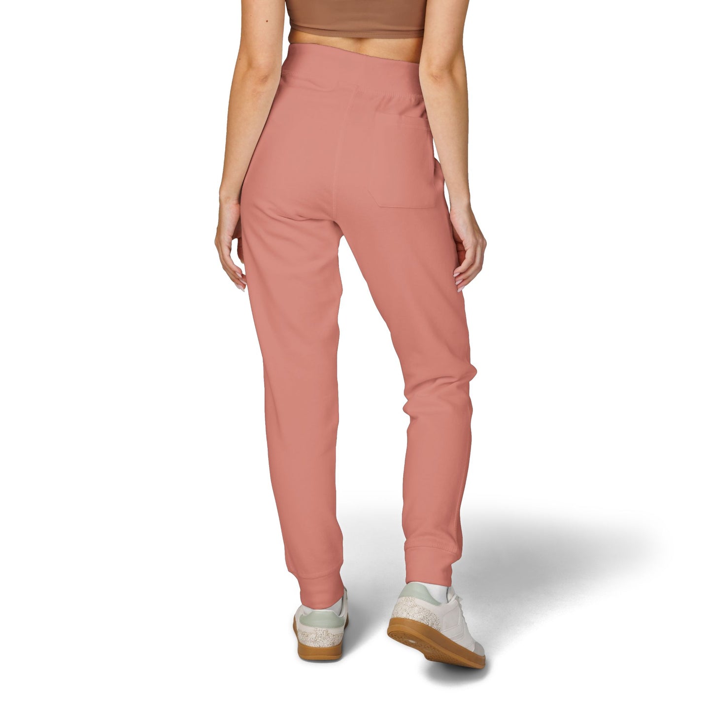 Dusty Rose Fleece Sweatpants