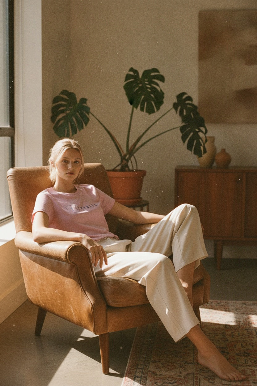 Blush Crewneck T-Shirt