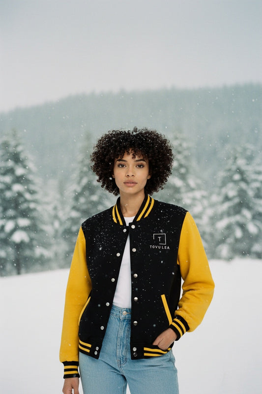 Golden Letterman Jacket