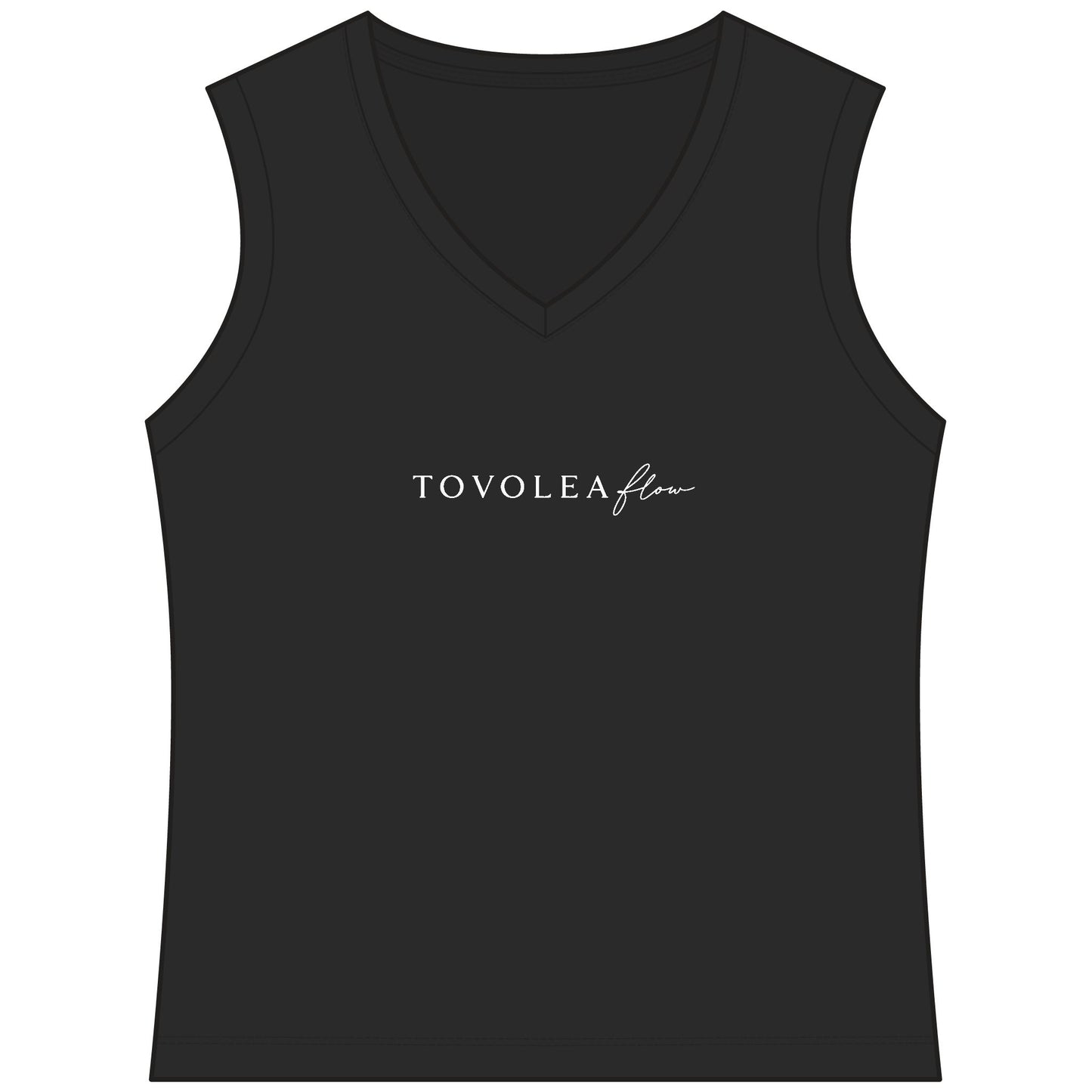 Flow Women's Sleeveless V-Neck Performance Tee