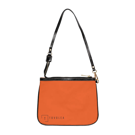 Tovolea Orange Mini Shoulder Purse