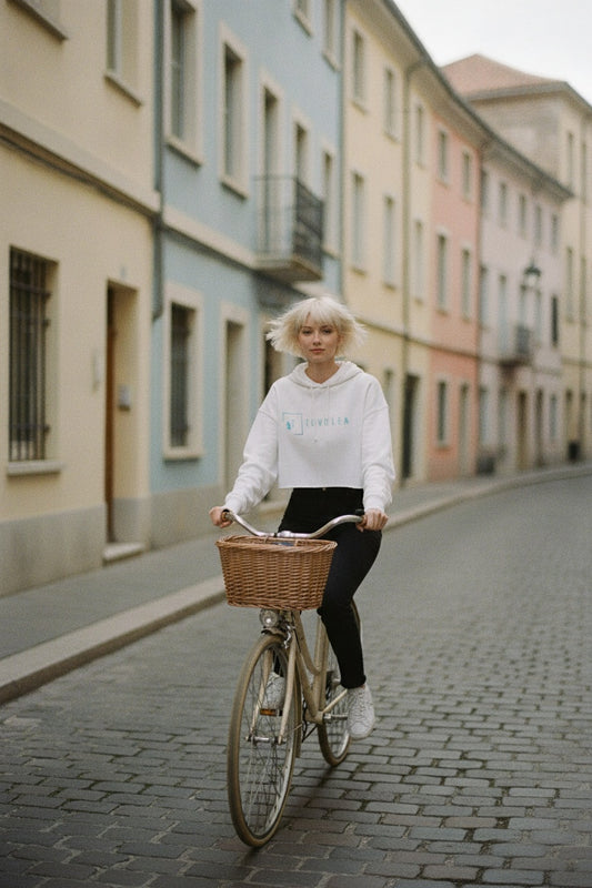 Cloud Cropped Hoodie