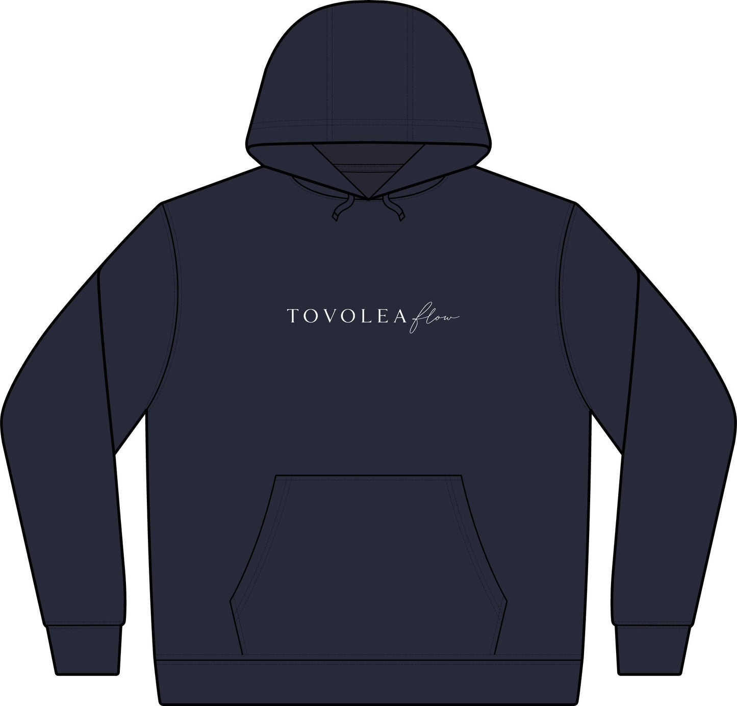 Flow Performance Fleece Hoodie — Lightweight Men's Active Pullover