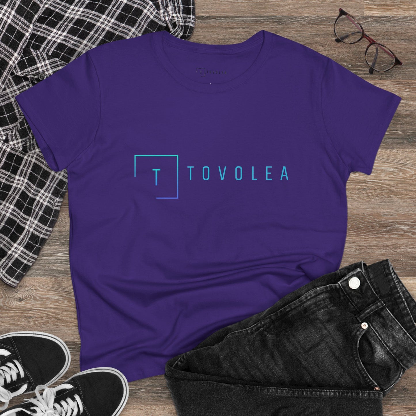 Lavender Crewneck T-Shirt