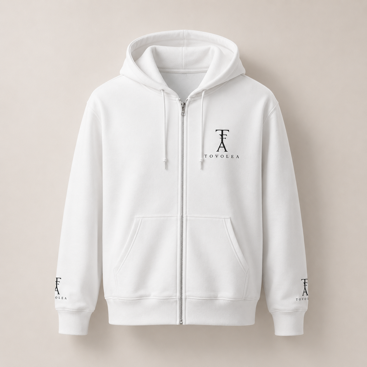 Cloud Full-Zip Hoodie - Available in Pink, Blue & Red