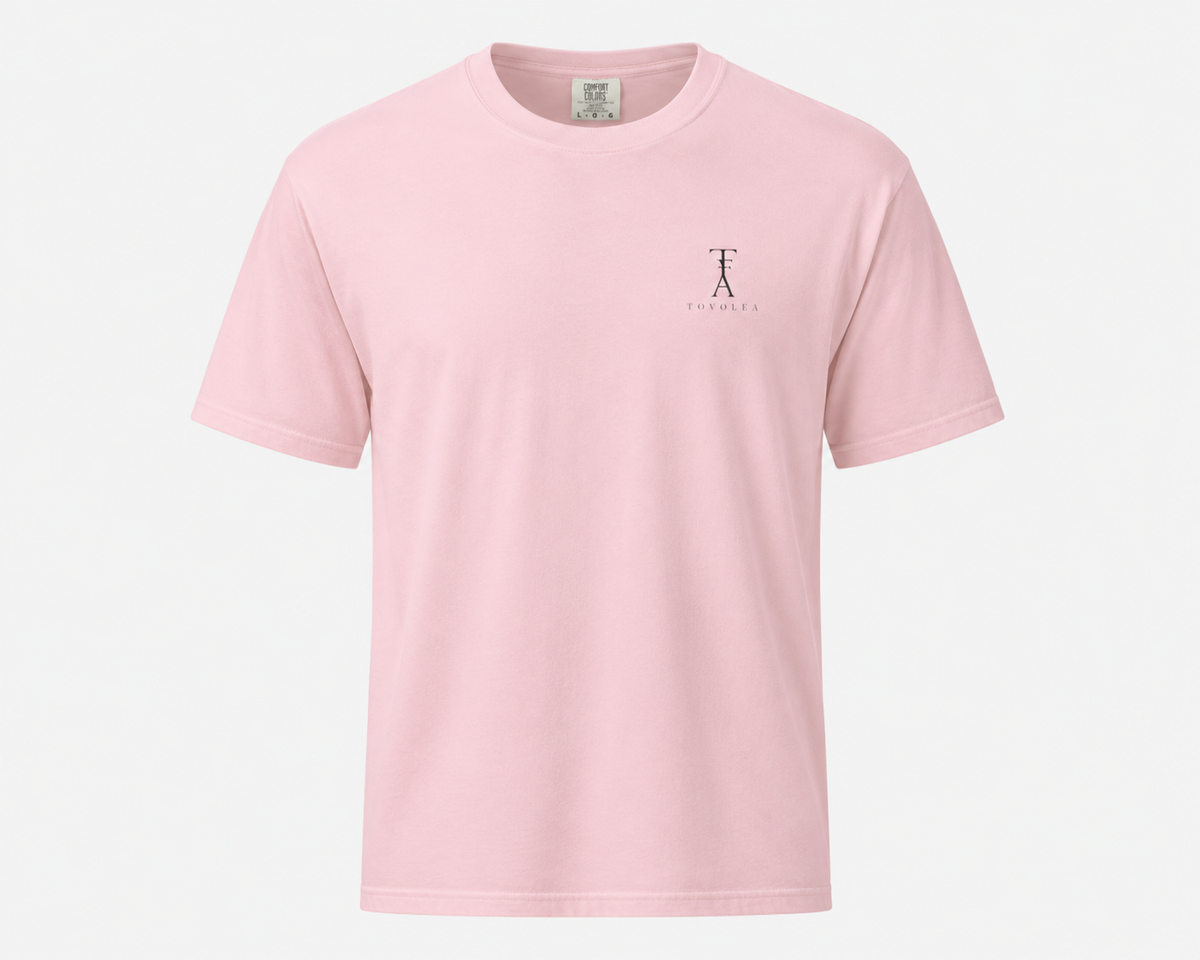 Cloud Cotton Tee — Available in Berry, Sand & Violet