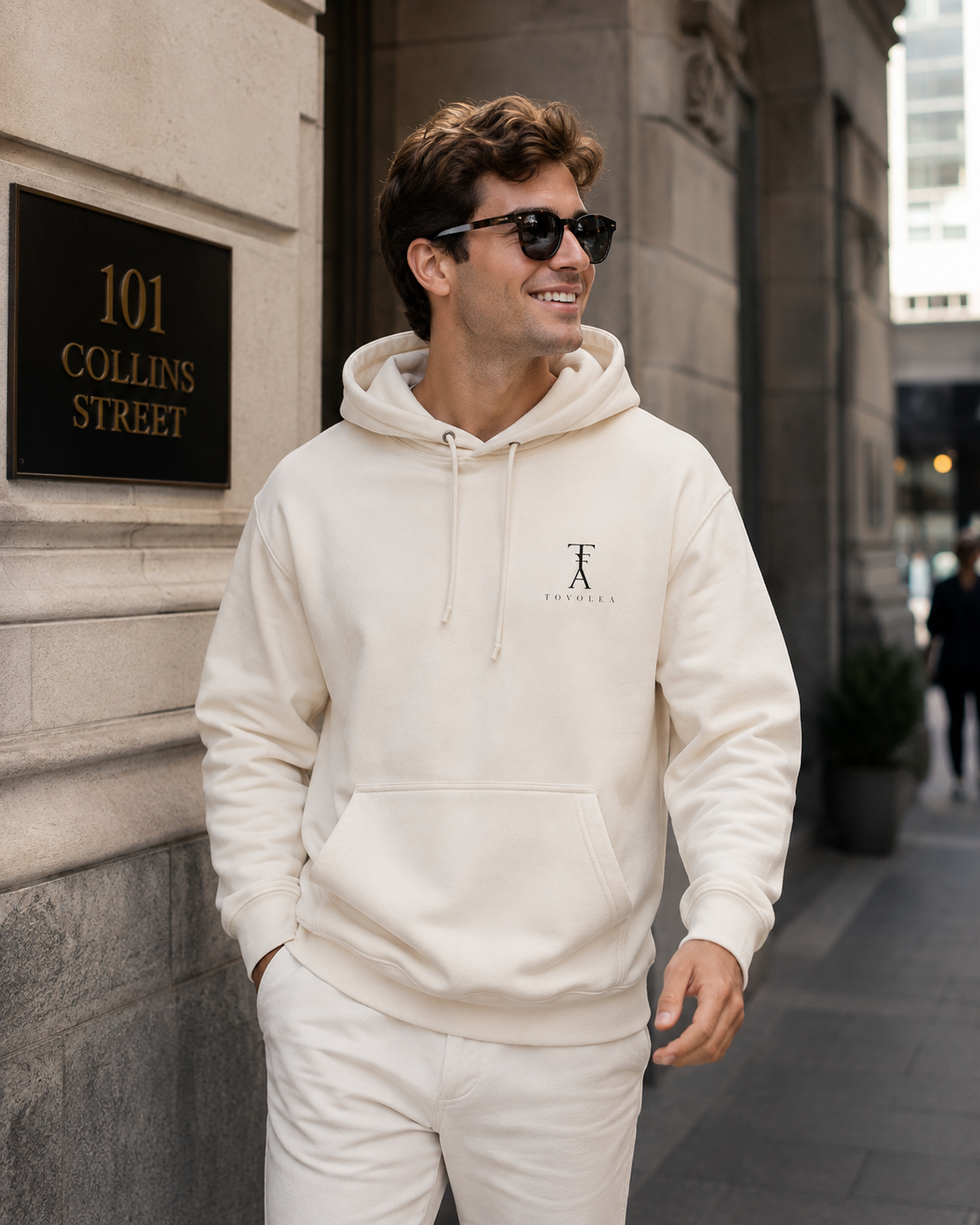 Midnight Fleece Hoodie - Available in Navy, White, Beige & Red