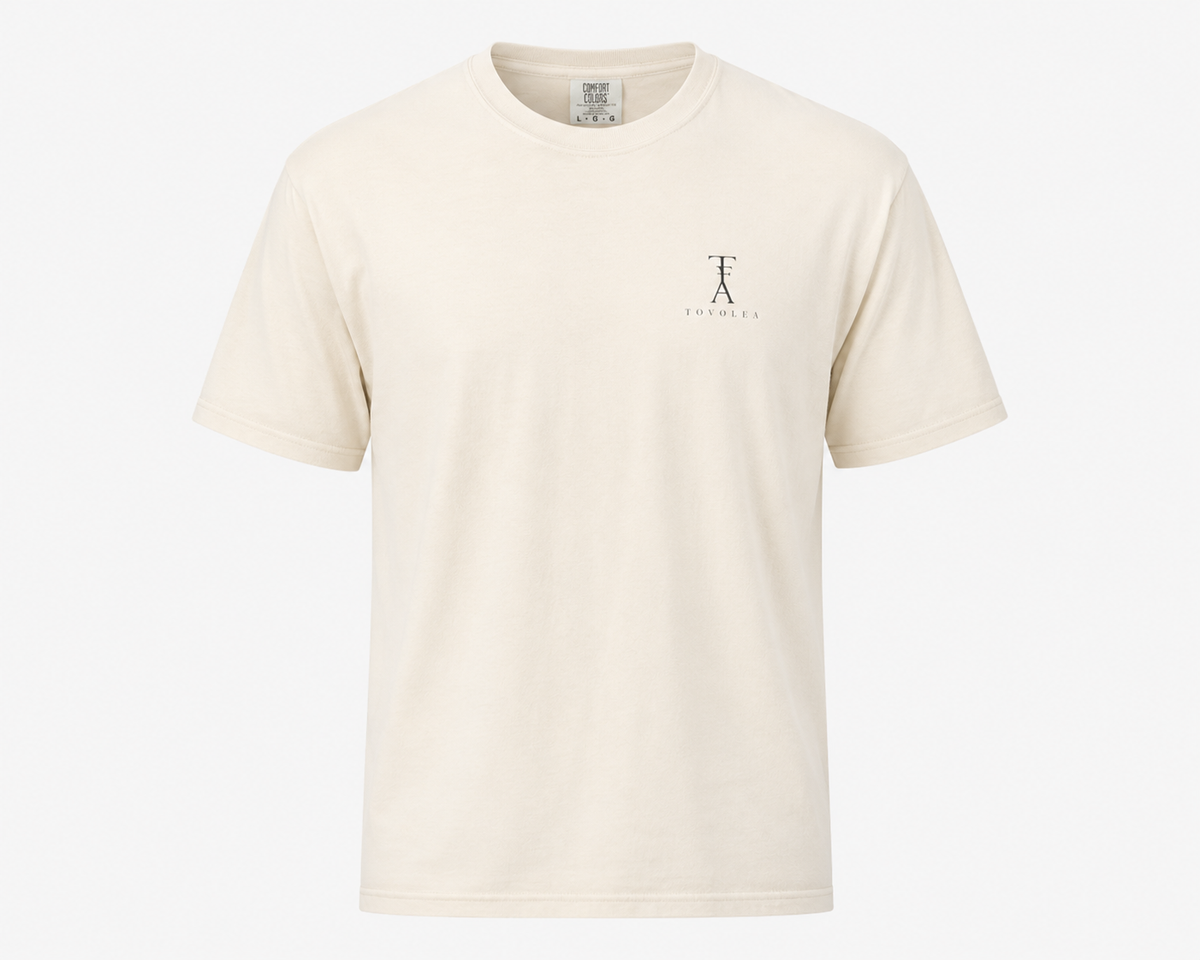 Cotton Navy T‑Shirt - Available in Black, Navy & White