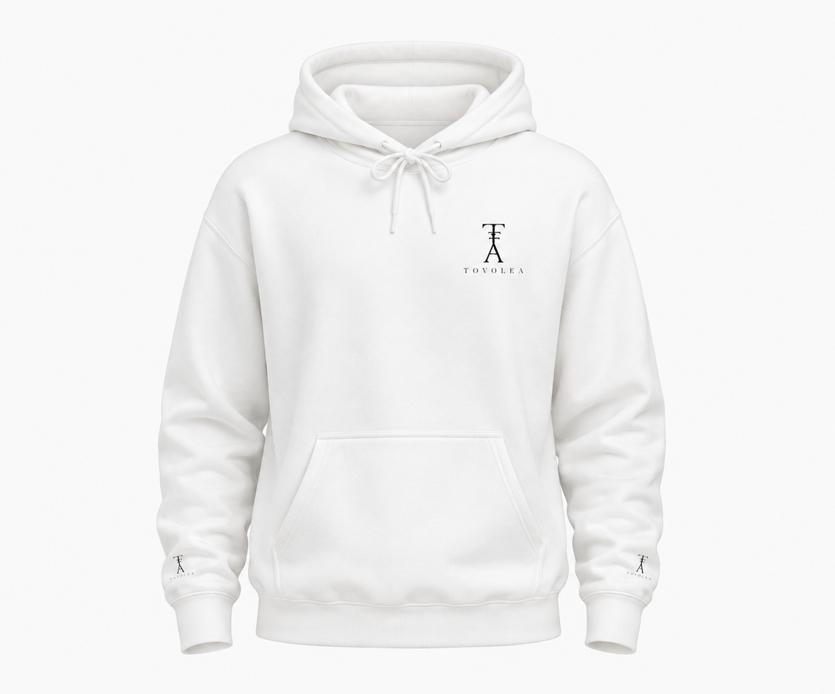 Ocean Embroidered Hoodie — Understated. Essential. TOVOLEA.