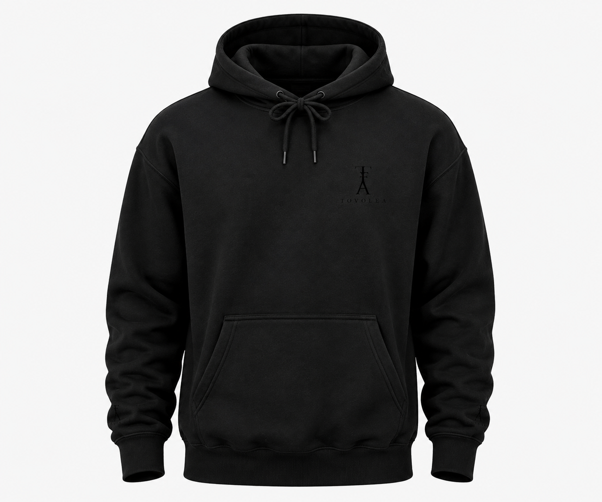 Ocean Embroidered Hoodie — Understated. Essential. TOVOLEA.