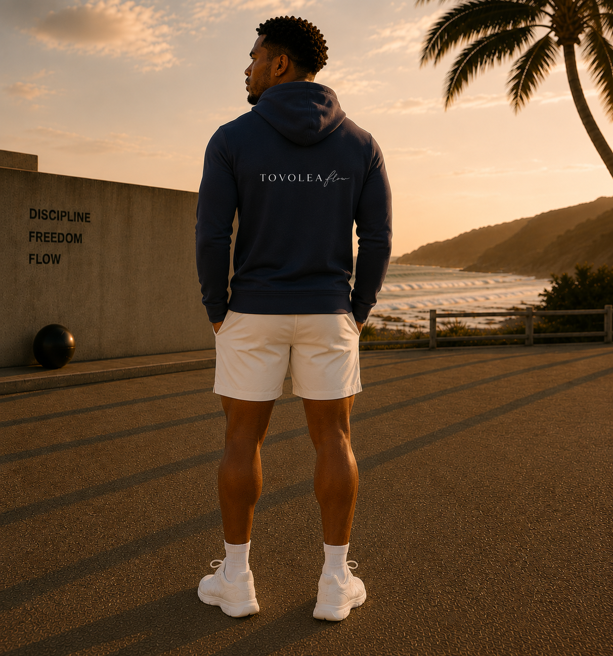 Flow Performance Fleece Hoodie — Lightweight Men's Active Pullover