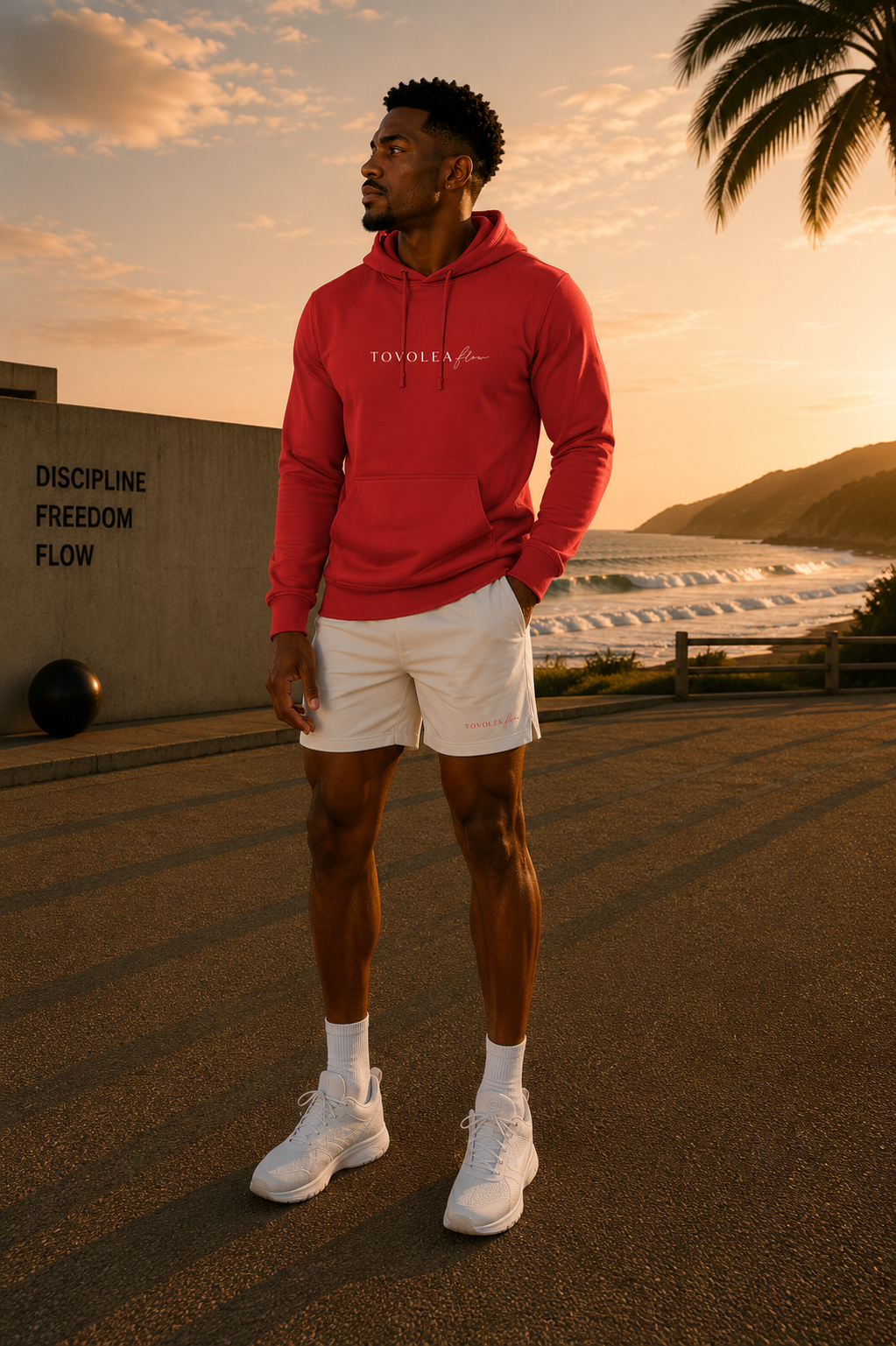 Flow Performance Fleece Hoodie — Lightweight Men's Active Pullover