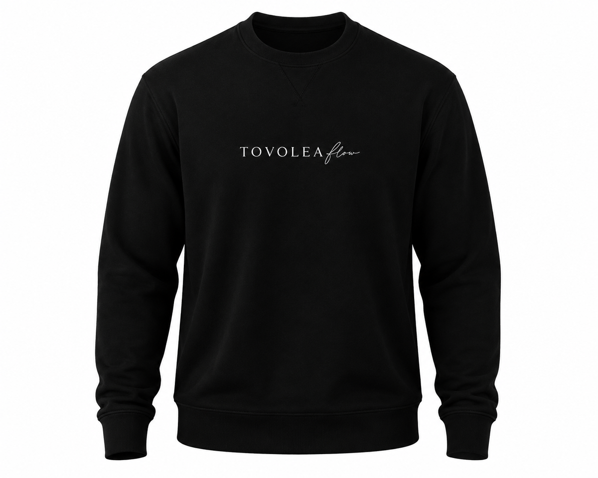Flow Mens Lightweight Performance Grey Crewneck Sweatshirt
