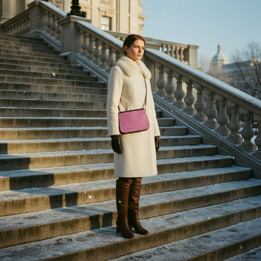 Blush Mini Shoulder Purse