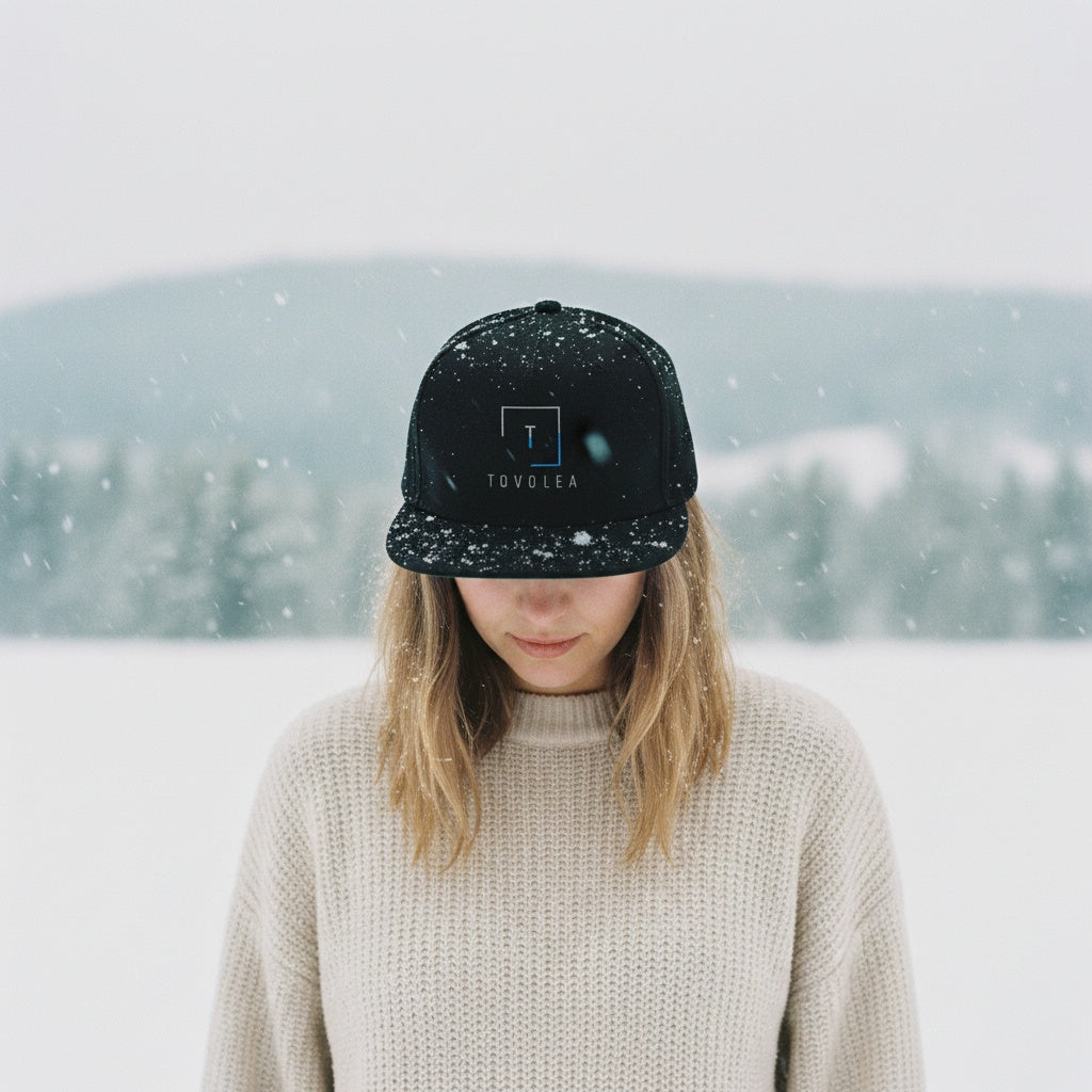 Midnight Flat Bill Cap