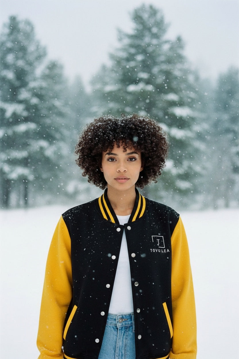 Golden Letterman Jacket