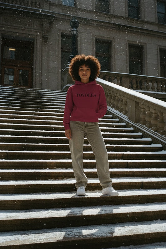 Crimson Cozy Pullover