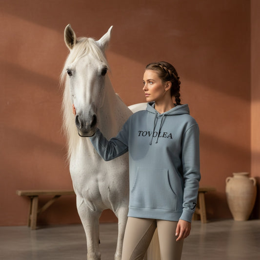 Cloud Blue Pigment-Dyed Hoodie