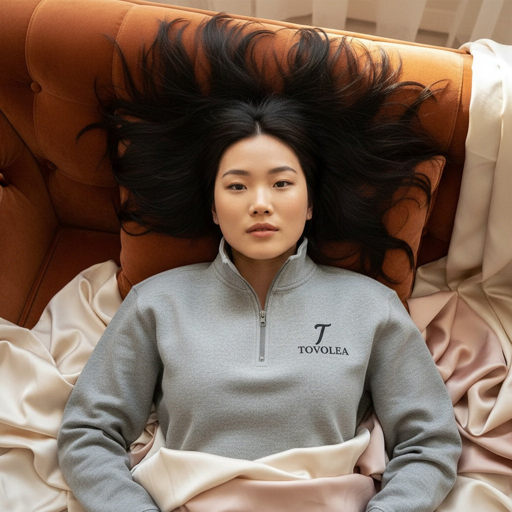 Midnight Quarter-Zip Pullover
