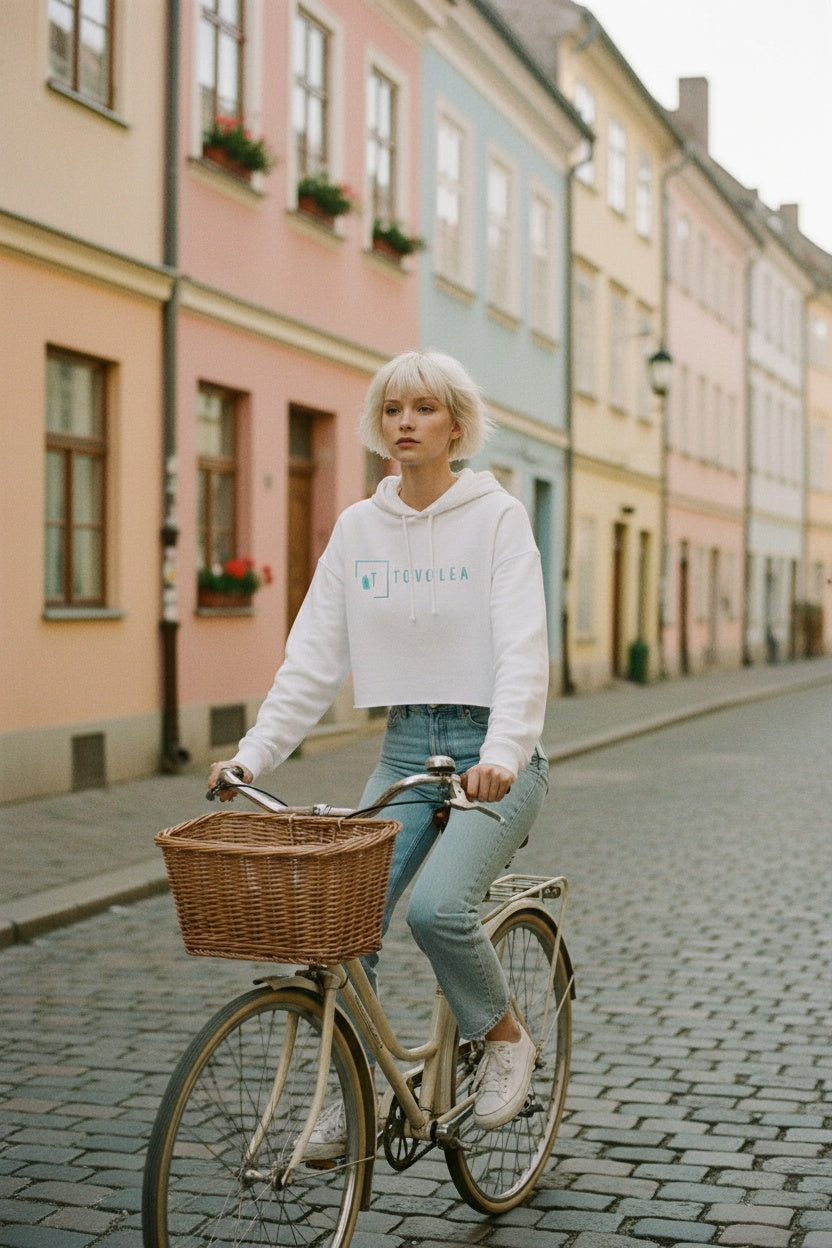 Cloud Cropped Hoodie