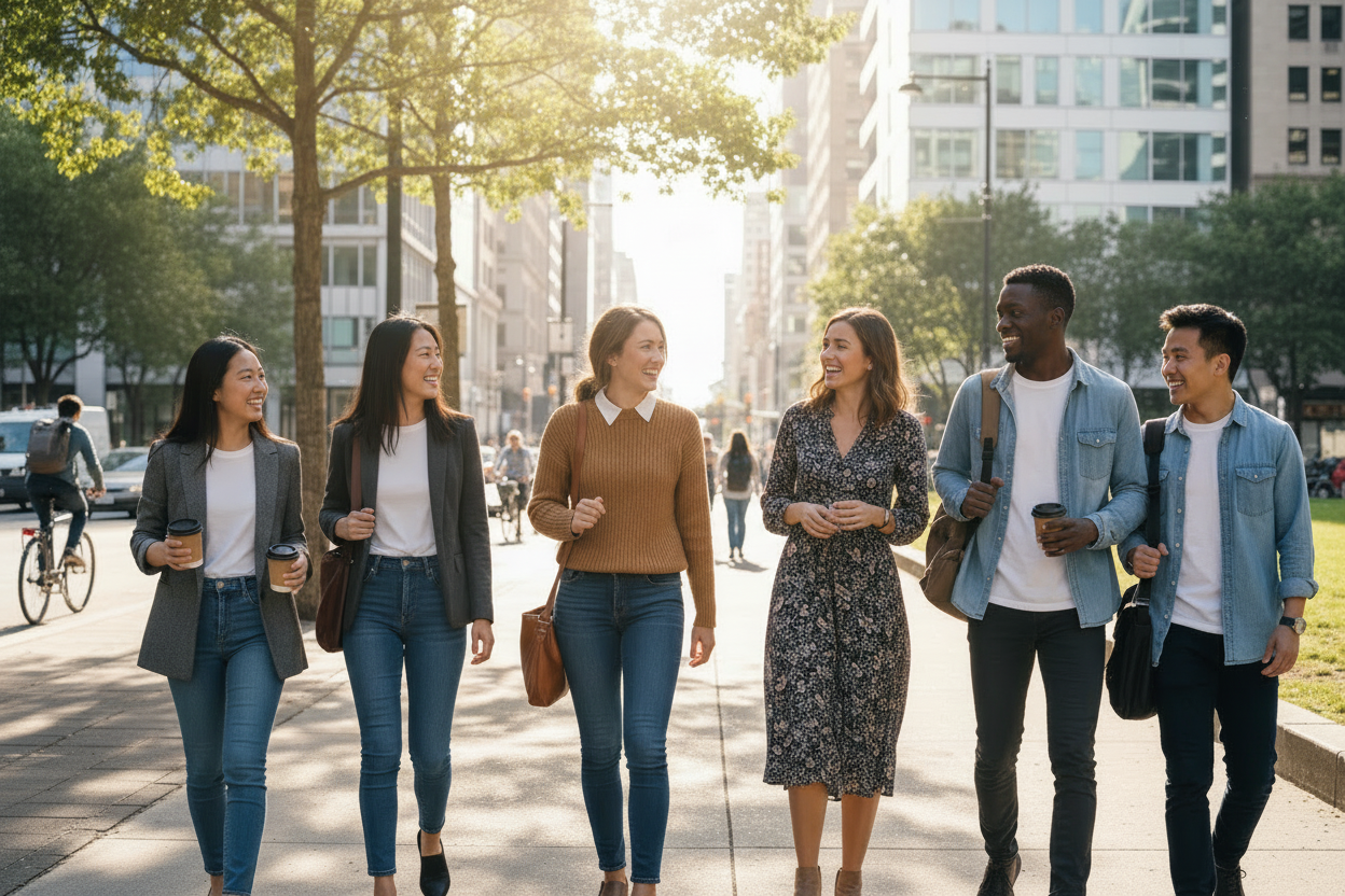 Make one of the males darker complexion 