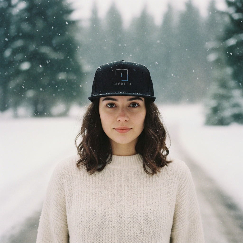 Midnight Flat Bill Cap