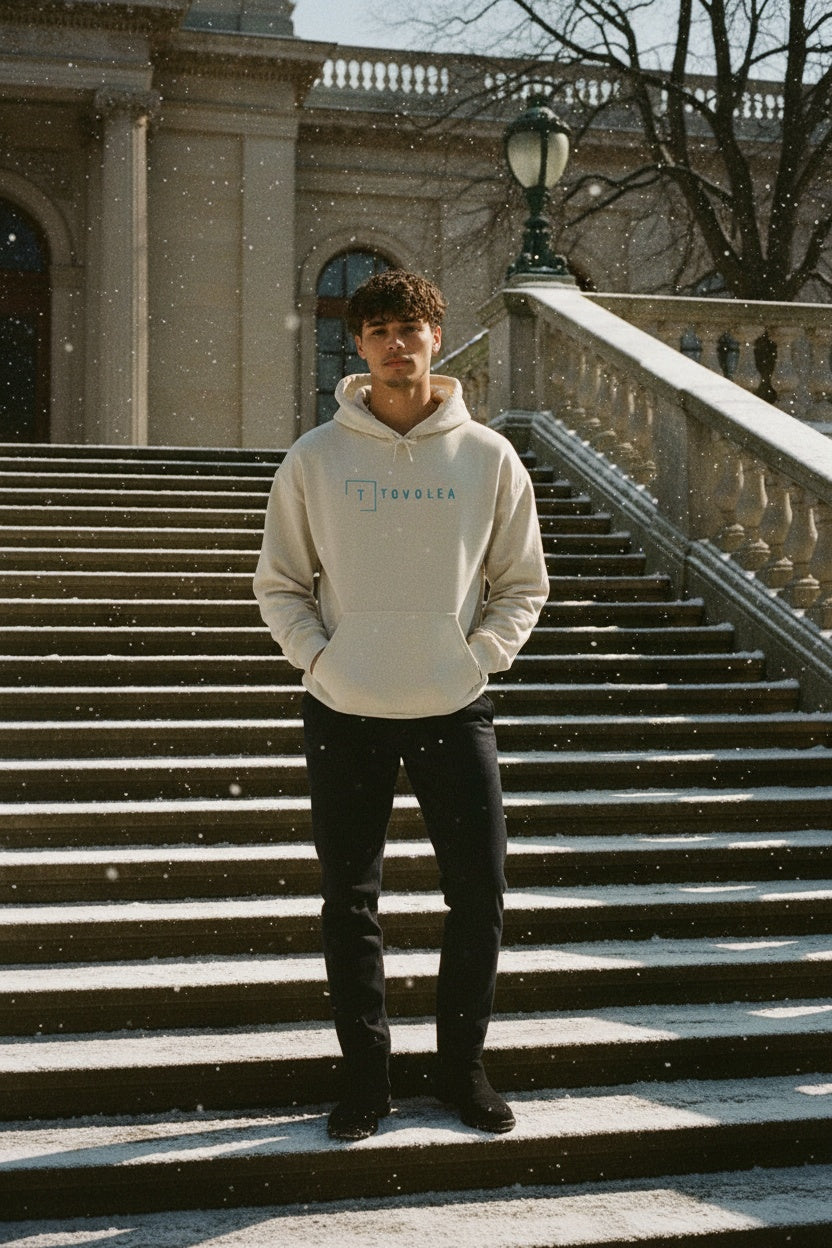 Ivory Lightweight Hoodie
